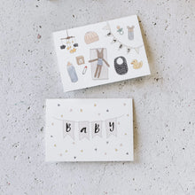 Load image into Gallery viewer, Baby Bunting Greeting Card
