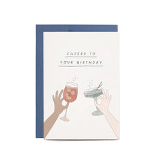 Load image into Gallery viewer, Cheers to Your Birthday Greeting Card
