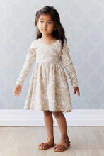 Load image into Gallery viewer, Organic Cotton Tallulah Dress - April Eggnog
