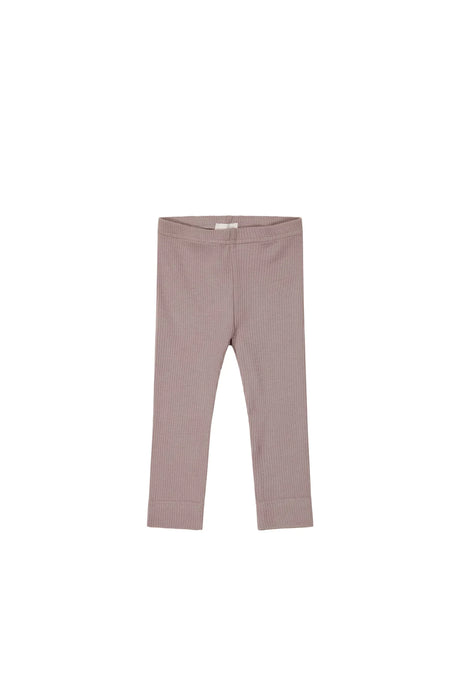 Organic Cotton Modal Everyday Legging | Mauve Shadow