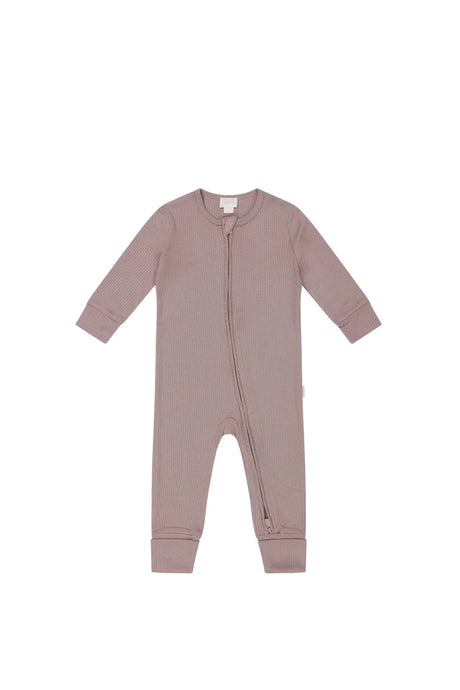 Organic Cotton Modal Frankie Onepiece | Mauve Shadow