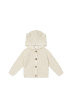 Load image into Gallery viewer, Connor Bear Cardigan - Oat
