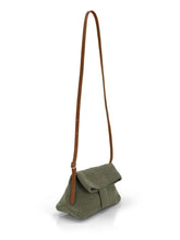 Load image into Gallery viewer, Natural Crossbody Bag | Green

