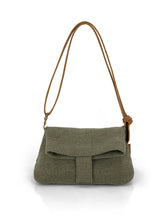 Load image into Gallery viewer, Natural Crossbody Bag | Green
