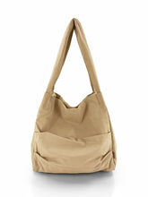 Load image into Gallery viewer, Ruched Tote Bag - Latte
