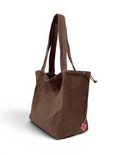 Load image into Gallery viewer, Natural Market Tote Bag | Chocolate
