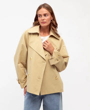 Load image into Gallery viewer, Moira Cropped Trench
