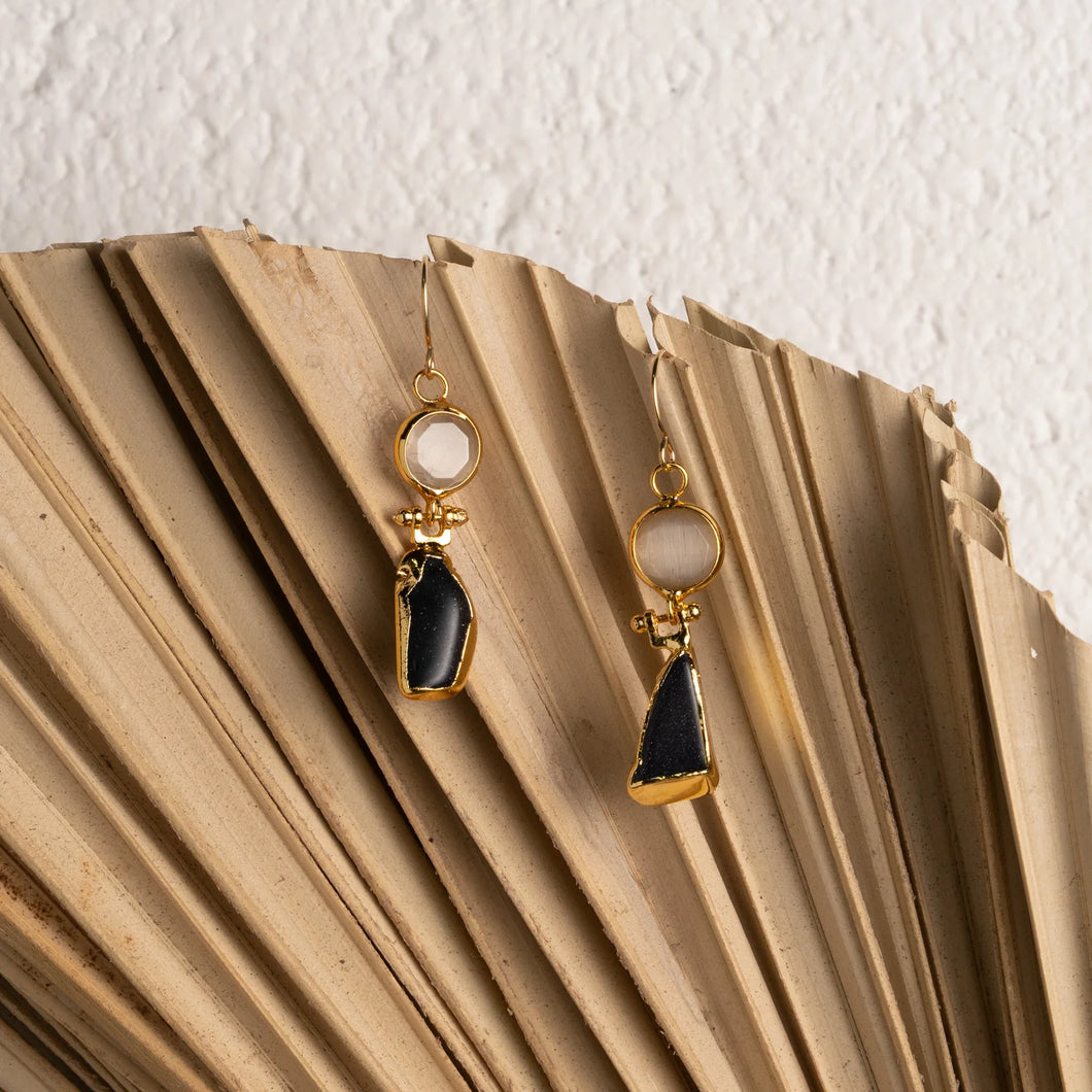 Luis Double Drop Earrings