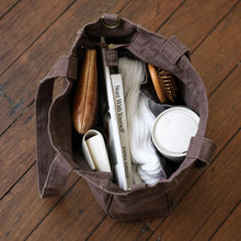 Load image into Gallery viewer, Midi Pocket Tote | Chocolate Brown

