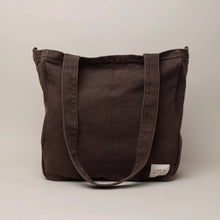 Load image into Gallery viewer, Midi Pocket Tote | Chocolate Brown

