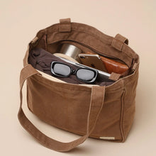 Load image into Gallery viewer, Midi Pocket Tote | Mocha
