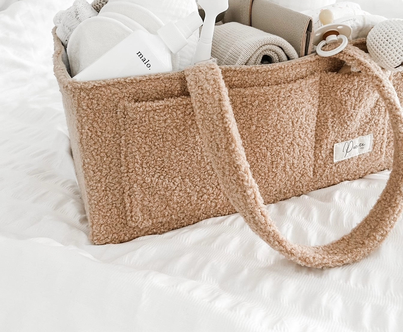 Nappy Caddy Organiser All Teddy Nude – Cargo Collective