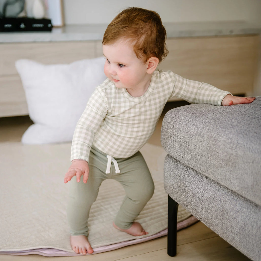 Rib Legging | Sage