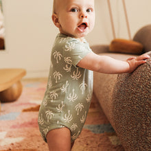Load image into Gallery viewer, Comfy Bodysuit Short Sleeve | Palm Tree
