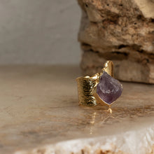 Load image into Gallery viewer, Obelie Amethyst Wrap Ring
