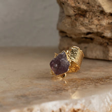 Load image into Gallery viewer, Obelie Amethyst Wrap Ring
