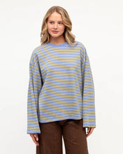 Load image into Gallery viewer, Remy Stripe Duo Tee | Blue/Sage
