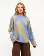 Load image into Gallery viewer, Remy Stripe Duo Tee | Blue/Sage

