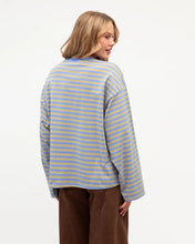 Load image into Gallery viewer, Remy Stripe Duo Tee | Blue/Sage
