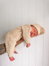 Load image into Gallery viewer, Classic Knit Romper | Wheat
