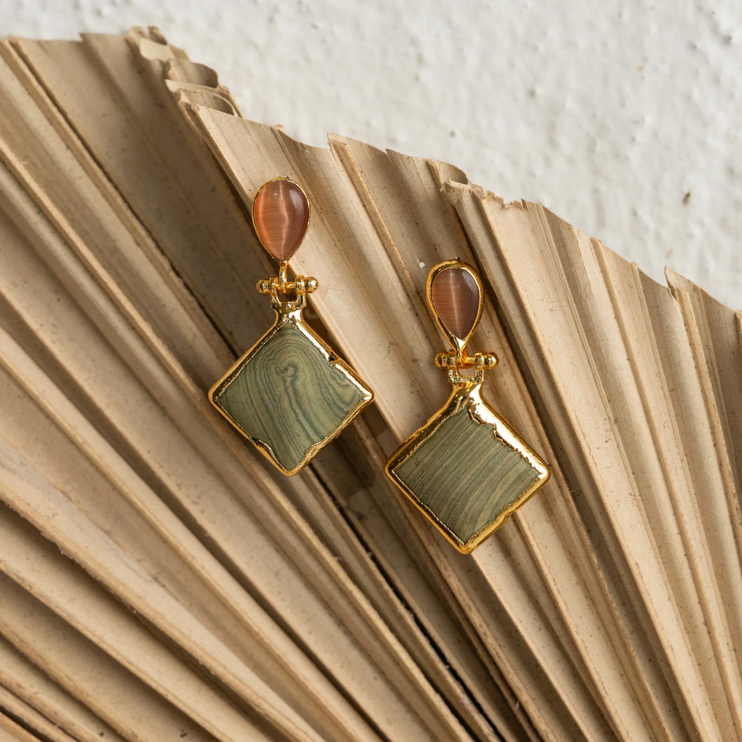 Shai Double Drop Earrings