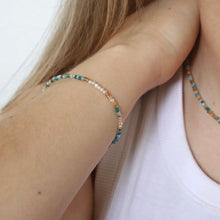 Load image into Gallery viewer, Tranquil Necklace or Bracelet | Pebbly Beach Blue
