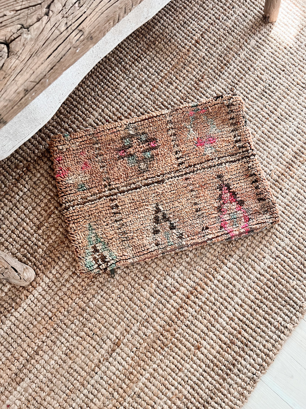 Vintage Moroccan Boujaad Cushion Cover | 60X40