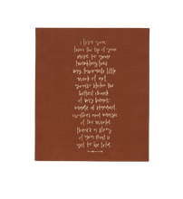 Load image into Gallery viewer, Little Dreamer - Baby Journal | Pecan

