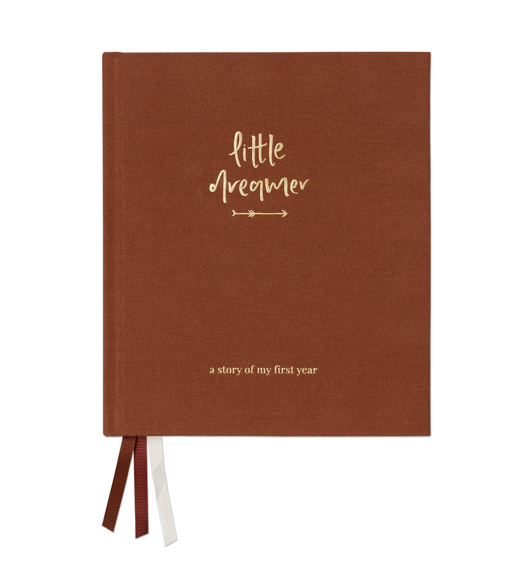 Little Dreamer - Baby Journal | Pecan