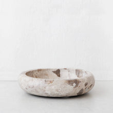 Load image into Gallery viewer, Xena Large Round Marble Bowl | 26CM | Taupe Marble
