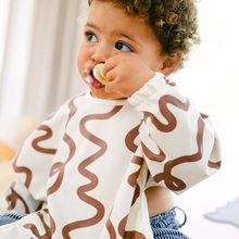 Load image into Gallery viewer, Smock Bib | Mocha
