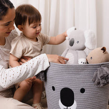 Load image into Gallery viewer, Cotton Rope Animal Hamper - Koala
