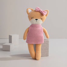 Load image into Gallery viewer, Knitted Animal Toy | Frankie the Fox
