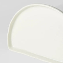 Load image into Gallery viewer, Half Moon Plate 21cm | Ivory White Glaze
