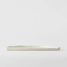Load image into Gallery viewer, Half Moon Plate 27cm | Ivory White Glaze
