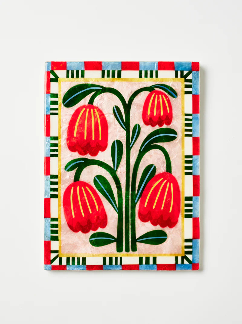 Bloom Nouveau Rectangle | Red