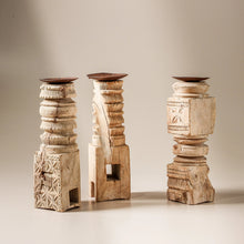 Load image into Gallery viewer, Vintage Indian Candlestand | 30cm
