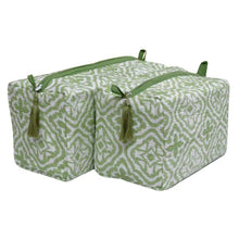 Load image into Gallery viewer, Cosmetic Bag | Sage Star Cosmetic Bag | Sage Star 
