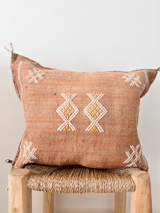 Cactus Silk Cushion Cover 50x50 | Auburn #4