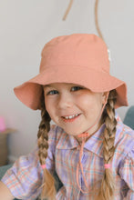 Load image into Gallery viewer, Cotton Sun Hat | Dusty Rose
