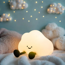 Load image into Gallery viewer, LED Night Light USB Rechargeable Touch Control Bedtime Lamp - Cloud
