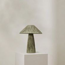 Load image into Gallery viewer, Ourea Raffia Table Lamp | Green
