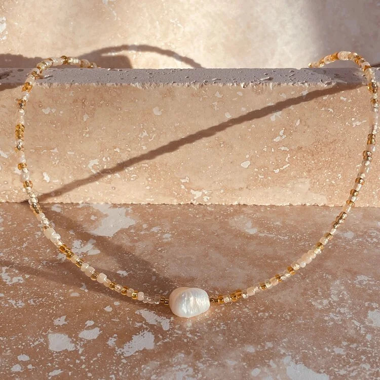 Echo Necklace or Bracelet | Pebbly Beach Gold