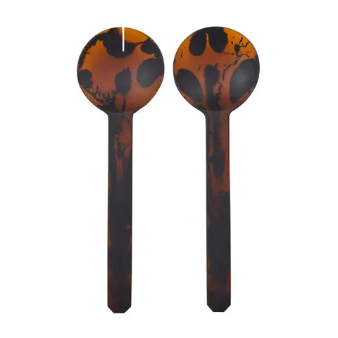 KIP Resin Salad Servers | Tort/Shell