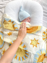 Load image into Gallery viewer, Organic Muslin Swaddle - Sunny Day (Limited Edition)
