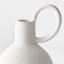 Load image into Gallery viewer, Pilu Vase | Short White
