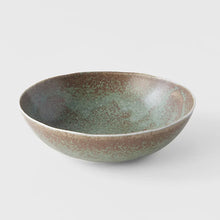 Load image into Gallery viewer, Medium Oval Bowl 16cm | Green Fade Glaze
