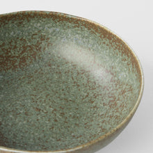 Load image into Gallery viewer, Small Oval Bowl 14cm | Green Fade Glaze
