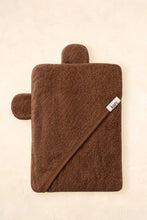 Load image into Gallery viewer, Hooded Towel | CHOCOLATE
