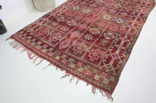 Load image into Gallery viewer, Vintage Moroccan Rug 195x315cm | Deep Jewel
